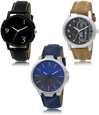 FERRIZZO New latest Designer Combo of 3 Analog Watch  - For Men
