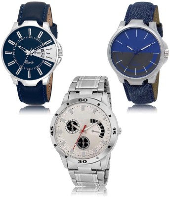 FERRIZZO New latest Designer Combo of 3 Analog Watch  - For Men