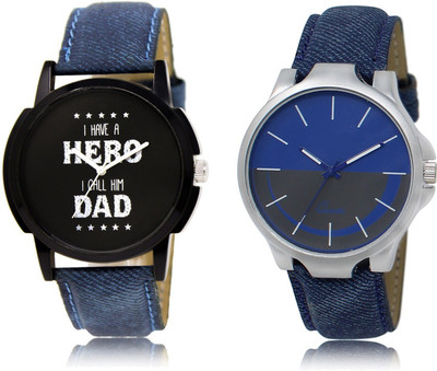 SWIFFIN New Latest Designer Combo of 2 Analog Watch  - For Men