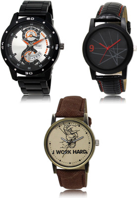 REMIXON New latest Designer Combo of 3 Analog Watch  - For Men