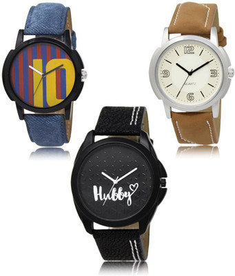 SWIFFIN New latest Designer Combo of 3 Analog Watch  - For Men