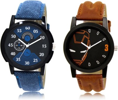 REMIXON New Latest Designer Combo of 2 Analog Watch  - For Men