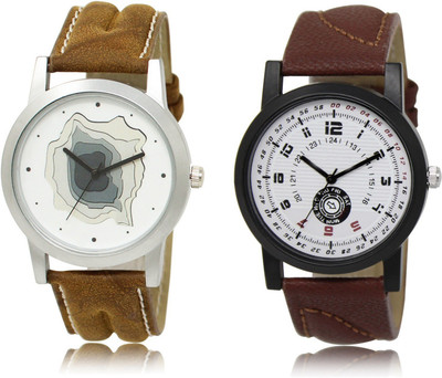 REMIXON New Latest Designer Combo of 2 Analog Watch  - For Men