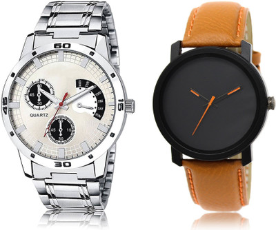 FERRIZZO New Latest Designer Combo of 2 Analog Watch  - For Men