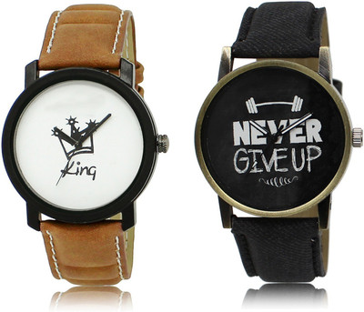 FERRIZZO New Latest Designer Combo of 2 Analog Watch  - For Men