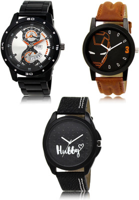 FERRIZZO New latest Designer Combo of 3 Analog Watch  - For Men