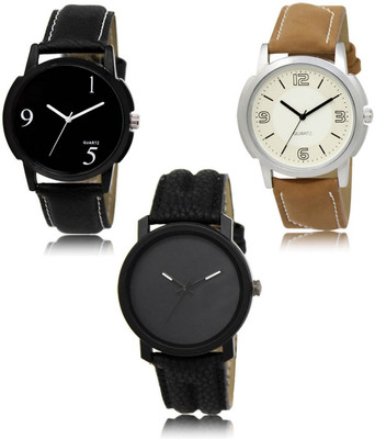 SWIFFIN New latest Designer Combo of 3 Analog Watch  - For Men