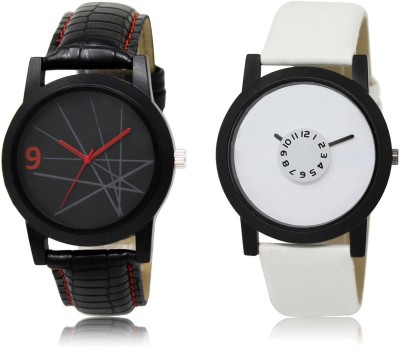 SWIFFIN New Latest Designer Combo of 2 Analog Watch  - For Men