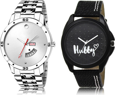 FERRIZZO New Latest Designer Combo of 2 Analog Watch  - For Men