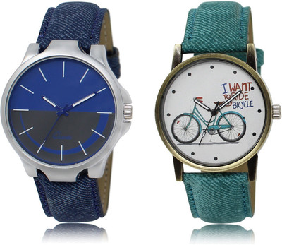 REMIXON New Latest Designer Combo of 2 Analog Watch  - For Men & Women