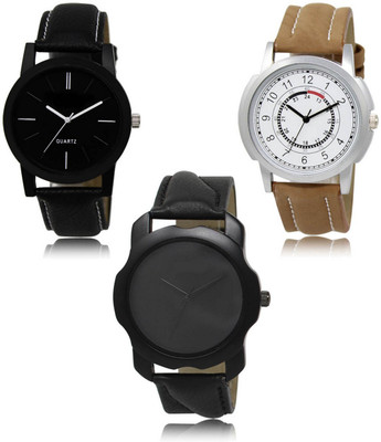 FERRIZZO New latest Designer Combo of 3 Analog Watch  - For Men