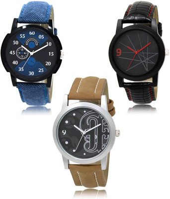 REMIXON New latest Designer Combo of 3 Analog Watch  - For Men