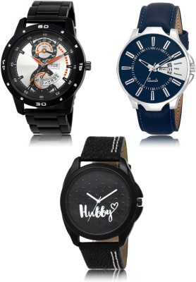 SWIFFIN New latest Designer Combo of 3 Analog Watch  - For Men