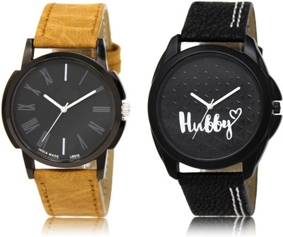 FERRIZZO New Latest Designer Combo of 2 Analog Watch  - For Men