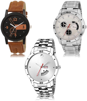 FERRIZZO New latest Designer Combo of 3 Analog Watch  - For Men