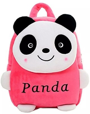 Keshita Pink Panda Character Blue School Bag For Baby School Bag (Blue, 13 inch) School Bag (Multicolor, 10 L) 10 L Backpack(Pink, White)