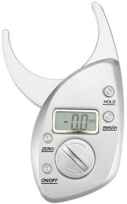 Futaba LCD Digital Body Fat Caliper Body Fat Analyzer(Silver)