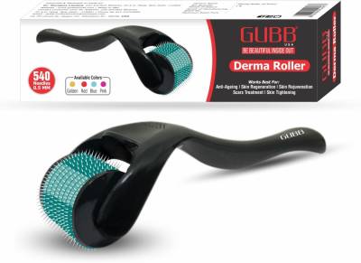 GUBB USA Derma Roller 0.5 mm For Face Women And Men Hair Regrowth Blue Micro Needles Skin Treatment Of Scars, Anti Ageing, Wrinkles