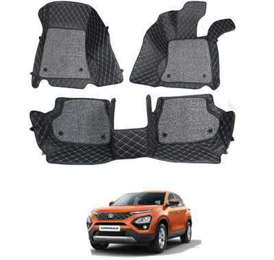AYW Leatherite 7D Mat For  Tata Harrier(Black)