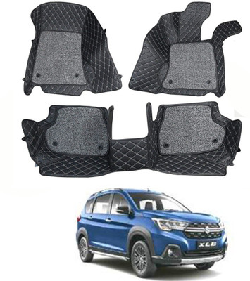 AYW Leatherite 7D Mat For  Maruti Suzuki XL6(Black)