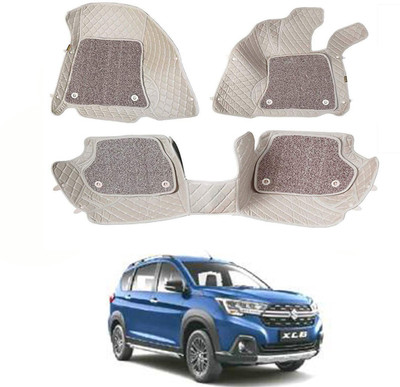 AYW Leatherite 7D Mat For  Maruti Suzuki XL6(Beige)