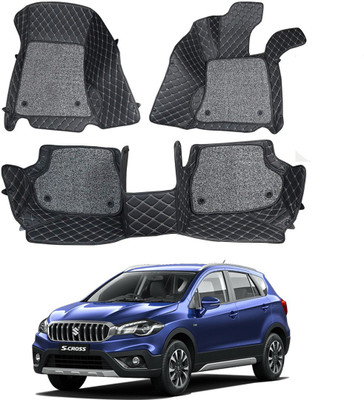 AYW Leatherite 7D Mat For  Maruti Suzuki S-Cross(Black)