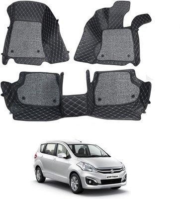 AYW Leatherite 7D Mat For  Maruti Suzuki Ertiga(Black)