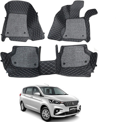 AYW Leatherite 7D Mat For  Maruti Suzuki Ertiga(Black)