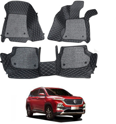 AYW Leatherite 7D Mat For  MG Hector(Black)