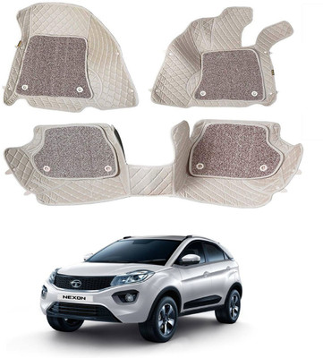 AYW Leatherite 7D Mat For  Tata Nexon(Beige)