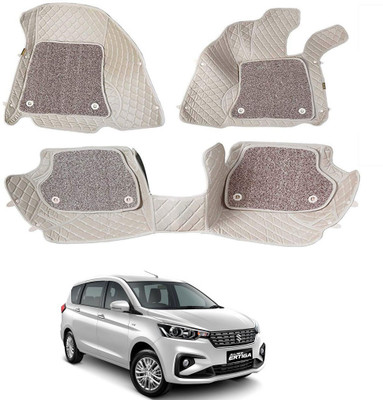 AYW Leatherite 7D Mat For  Maruti Suzuki Ertiga(Beige)