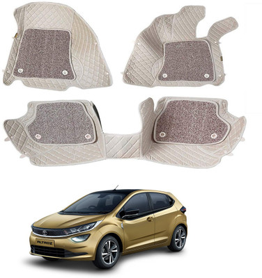 AYW Leatherite 7D Mat For  Tata Altroz(Beige)