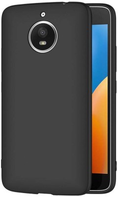 Helix Back Cover for Motorola Moto E4 Plus(Black, Grip Case, Silicon, Pack of: 1)