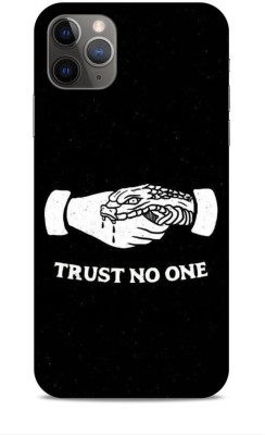 Trinetra Back Cover for Apple iPhone 11 Pro Max (Snake Bite / Quote / Enemy)(Black, Hard Case, Pack of: 1)