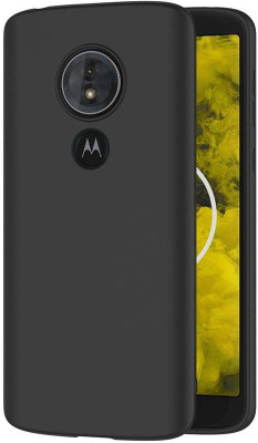 FITSMART Back Cover for Motorola Moto G6 Play(Black, Grip Case, Silicon, Pack of: 1)