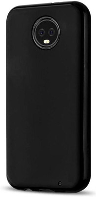 FITSMART Back Cover for Motorola Moto G6(Black, Shock Proof, Silicon, Pack of: 1)
