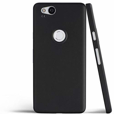 FITSMART Back Cover for Google Pixel 2(Black, Grip Case, Silicon, Pack of: 1)