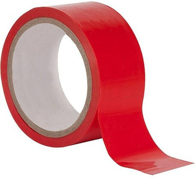Offimart Single Sided Floor Marking Tape Floor Marking Tape (Manual)(Red)
