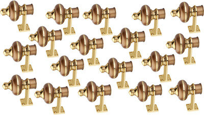 GROWNIX Gold Rod Rail Bracket Metal(Pack of 18)
