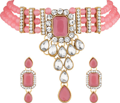 Padmavati Alloy Multicolor Jewellery Set(Pack of 1)