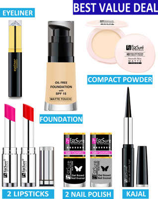 ForSure All in One Professional Makeup Kit 09(Pack of 8)
