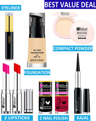 ForSure All in One Professional Makeup Kit 10(Pack of 8)