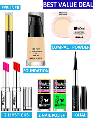 ForSure All in One Professional Makeup Kit 11(Pack of 8)