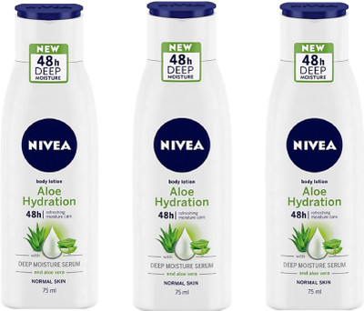 NIVEA ALOE HYDRATION 75 ML (PACK OF 3)(225 ml)