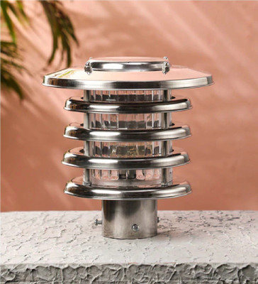 PR Prashant pr_Magic Gate Light Outdoor Lamp(Clear)