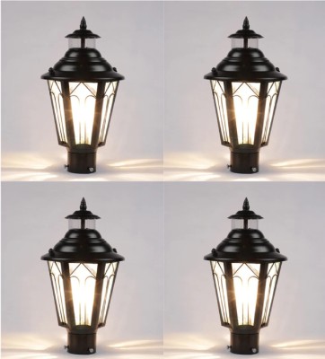 PR Prashant PR-520-PO4 Gate Light Outdoor Lamp(Black)