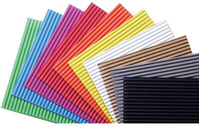 Offimart Craft Paper Sheets for Scrapbook Unruled A4 120 gsm Coloured Paper(Set of 1, Multicolor)