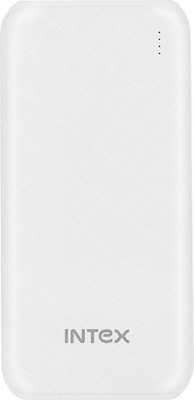 Intex 10000 mAh Power Bank (Fast Charging)(White, Lithium Polymer)