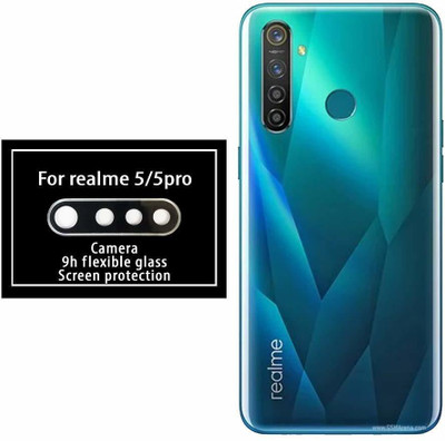 S-Line Camera Lens Protector for Realme 5(Pack of 1)