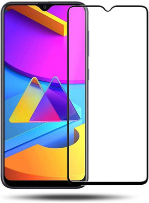 AtoZ Accessories Edge To Edge Tempered Glass for Samsung Galaxy M10S(Pack of 1)
